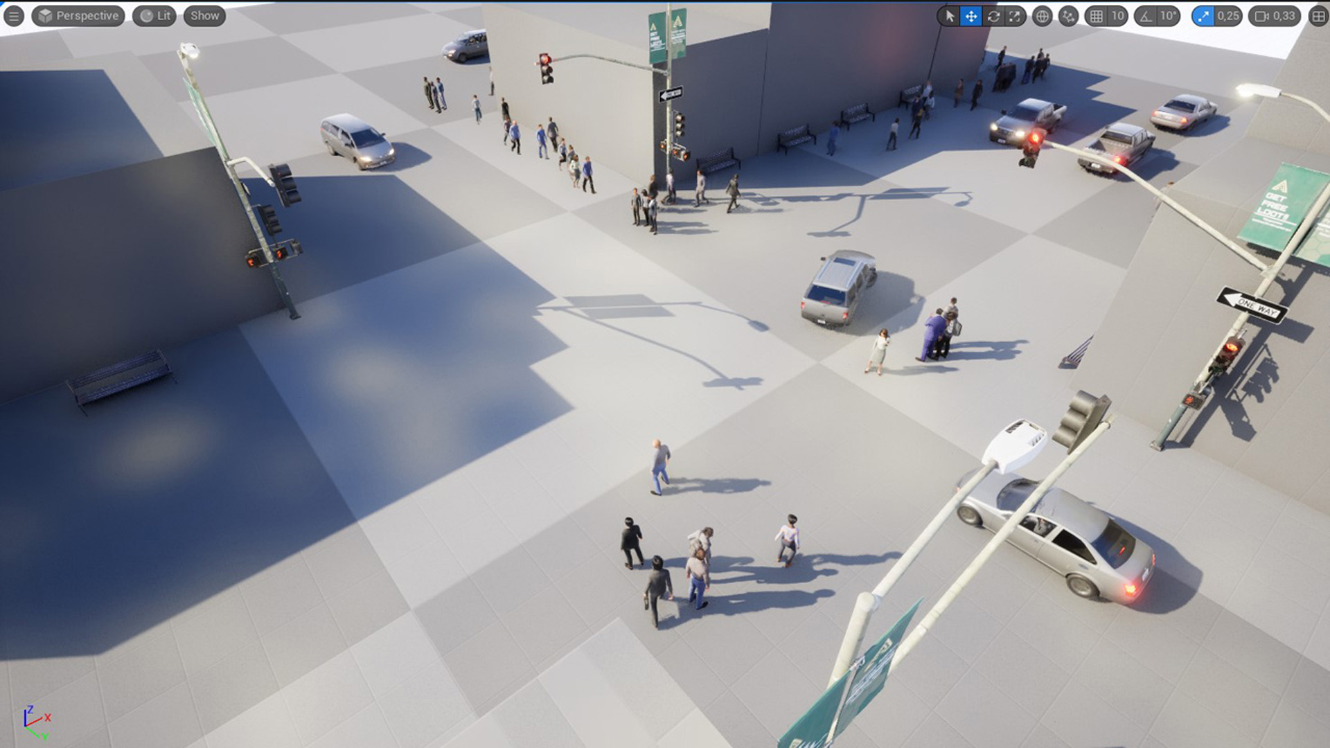 Architekturvisualisierung Leben