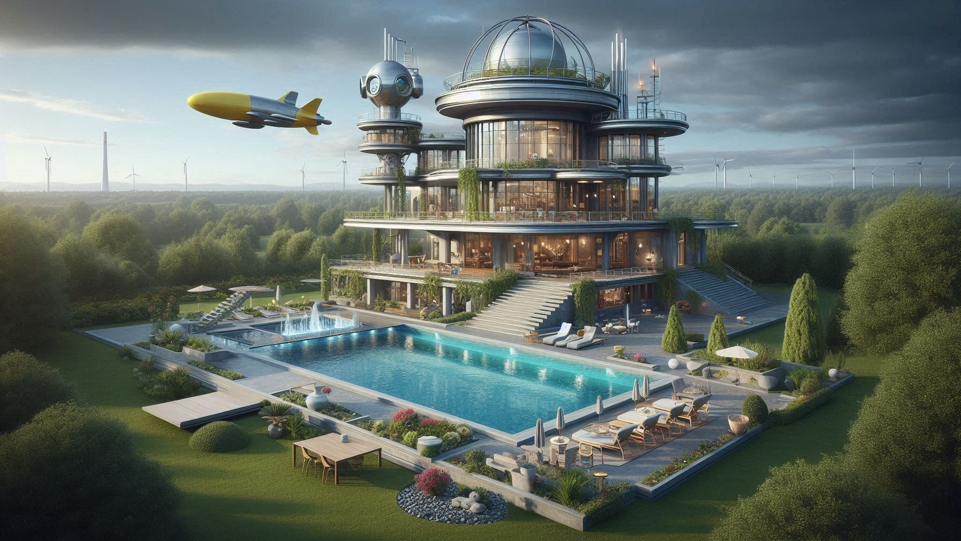 Atompunk Architekturstil