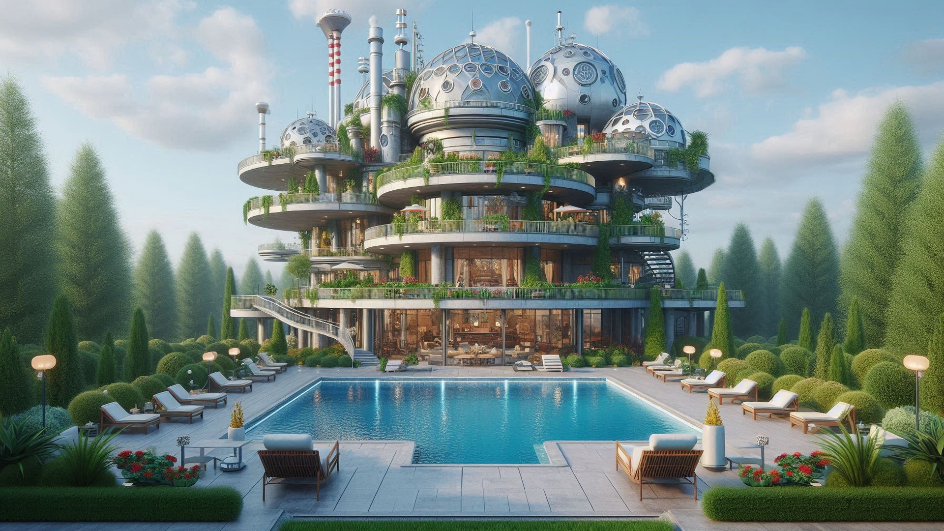 Atompunk Architekturstil