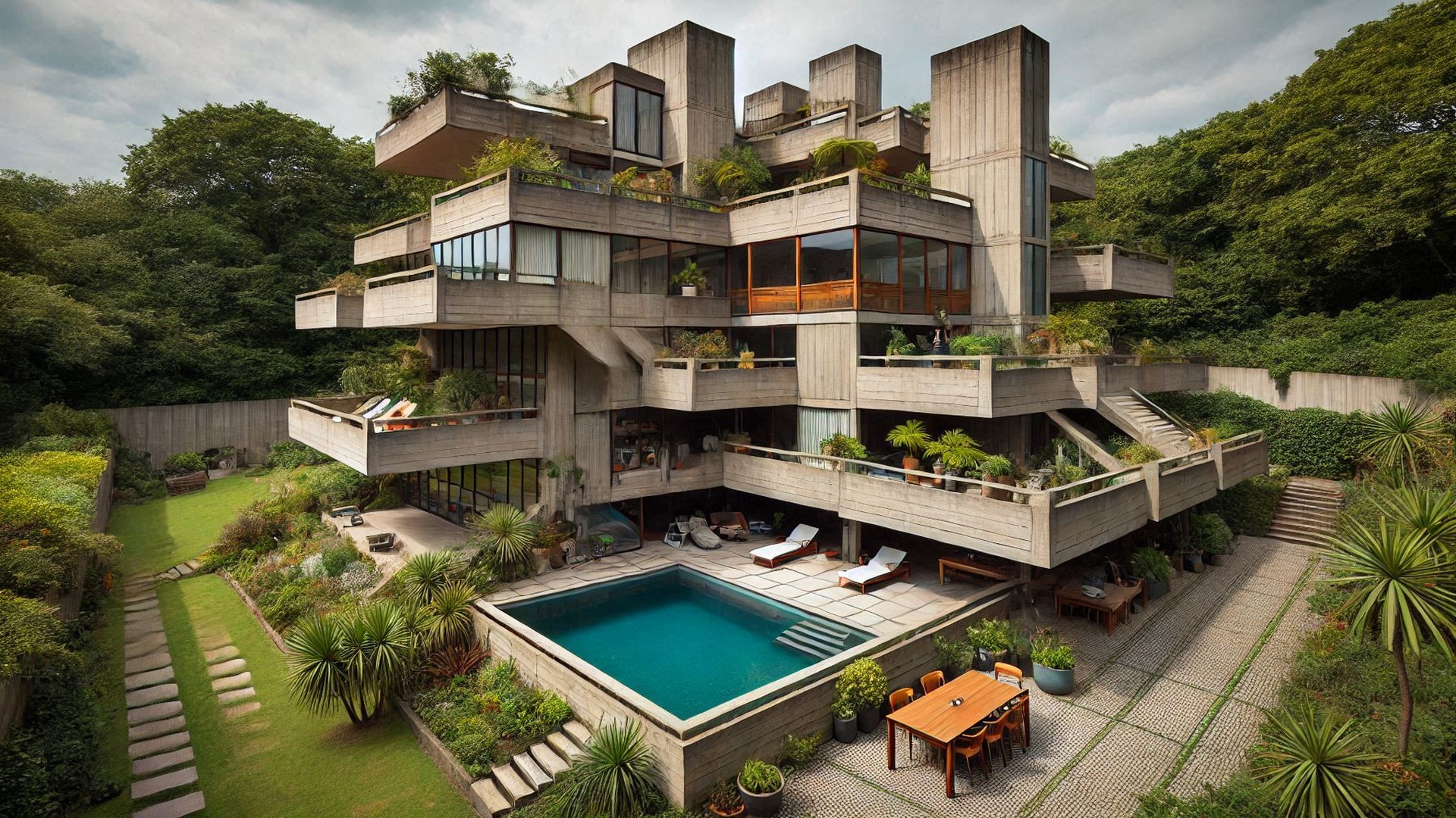 Brutalist-Architekturstil