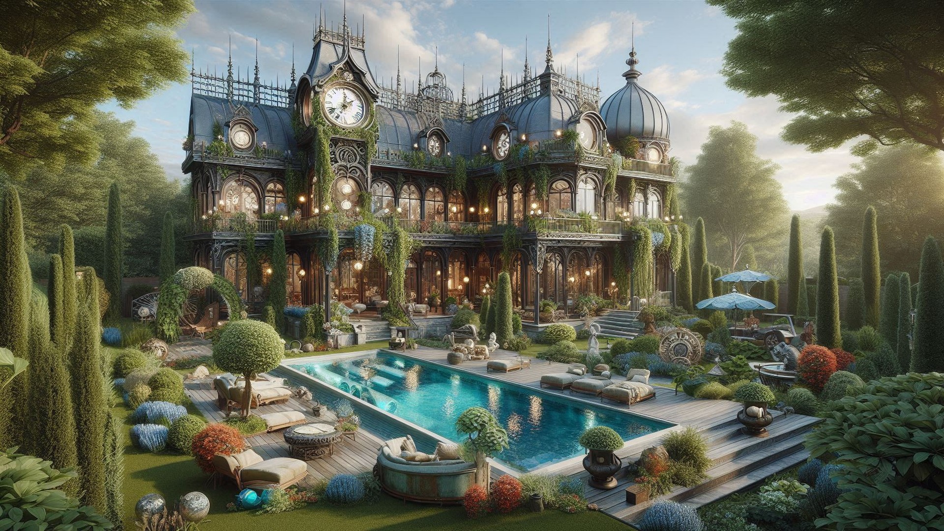 Clockpunk Architekturstil