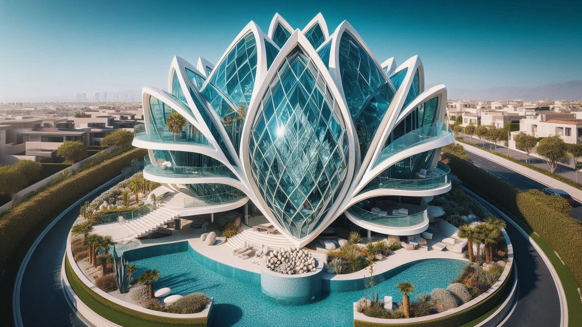 Crystalpunk Architekturstil