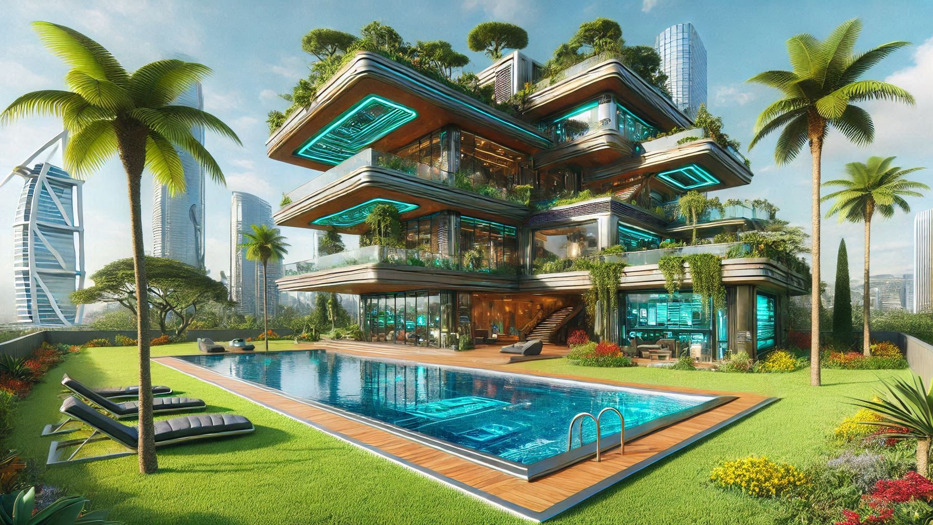 Cyber-Punk-Architekturstil 