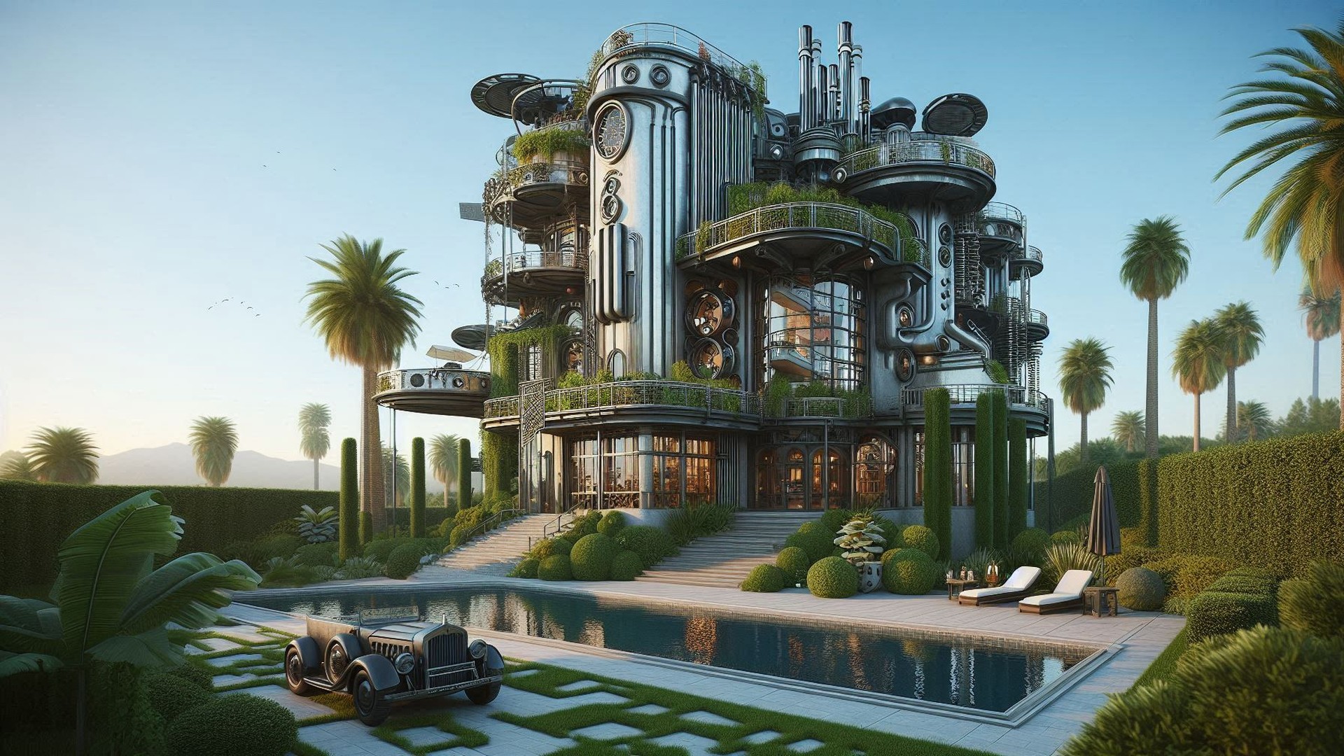 Dieselpunk-Architekturstil 