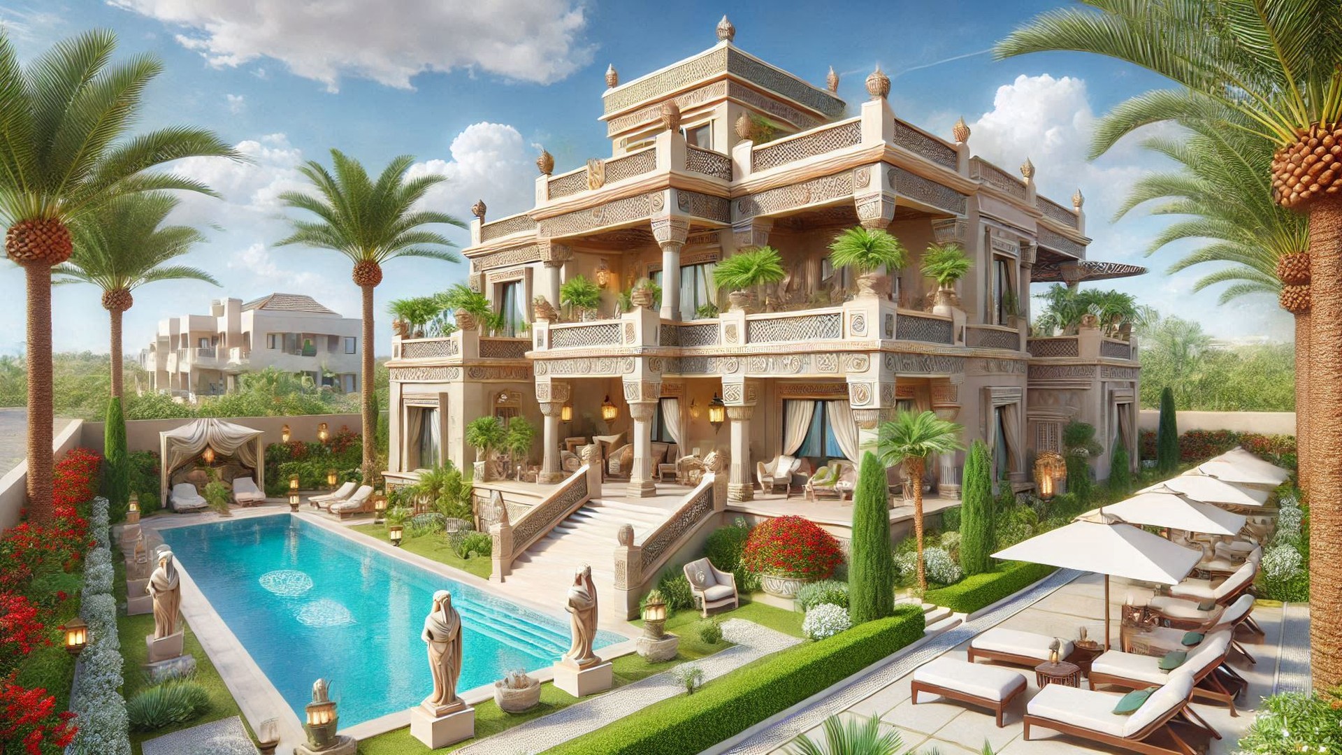 Egyptian-Architekturstil 