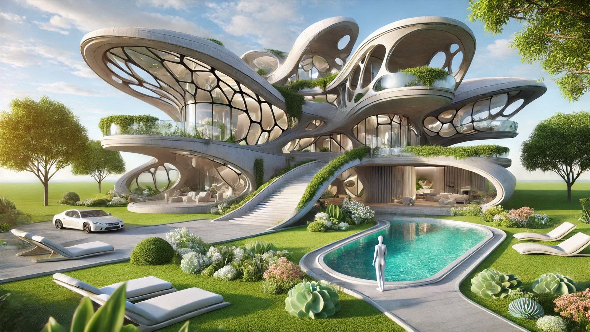 Futuristic-Architekturstil 