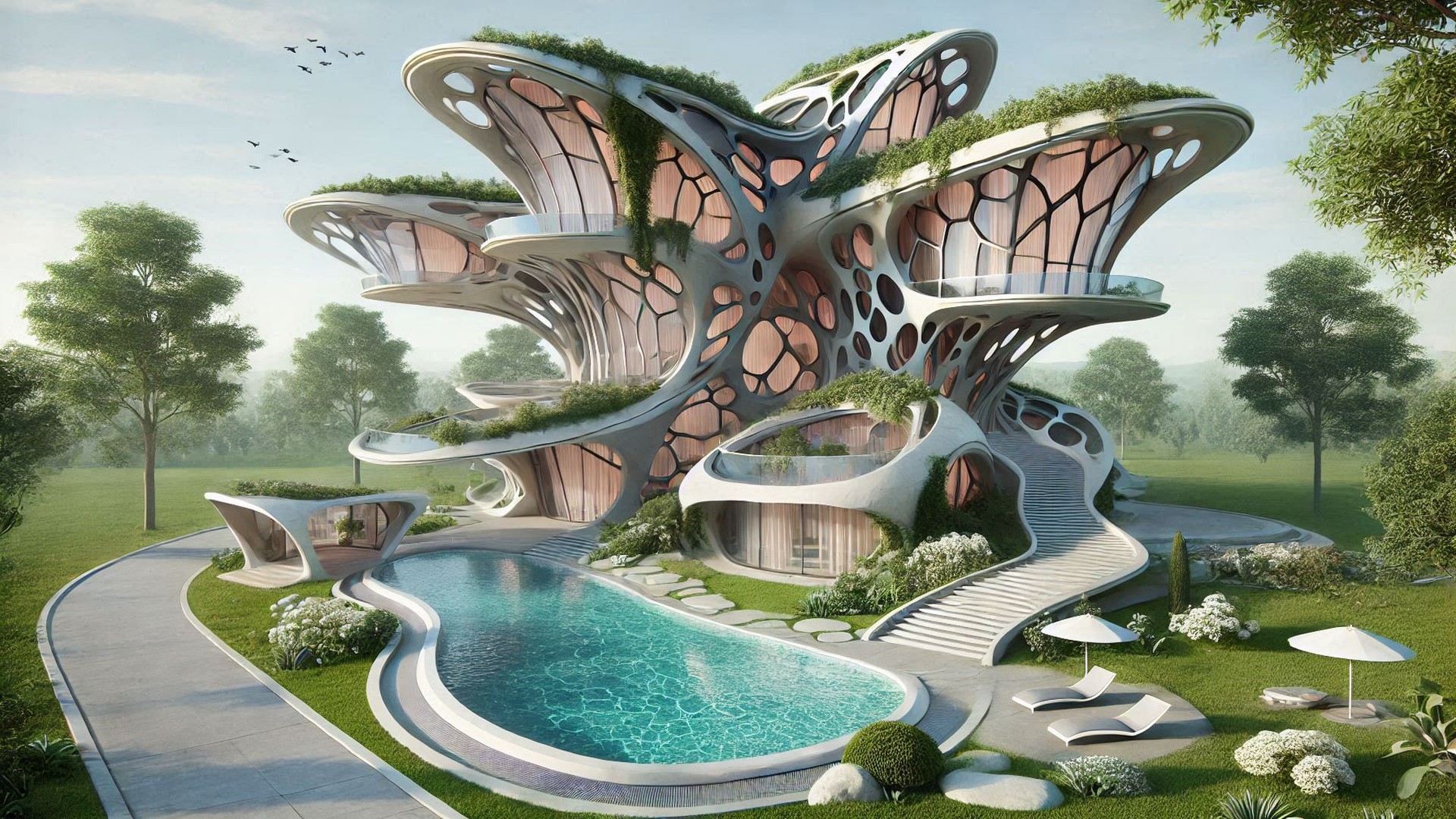 Futuristic-Architekturstil