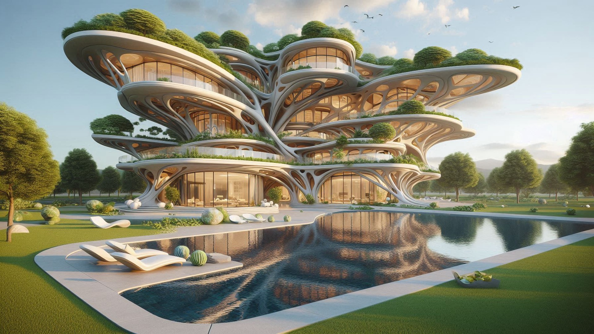 Futuristic-Architekturstil