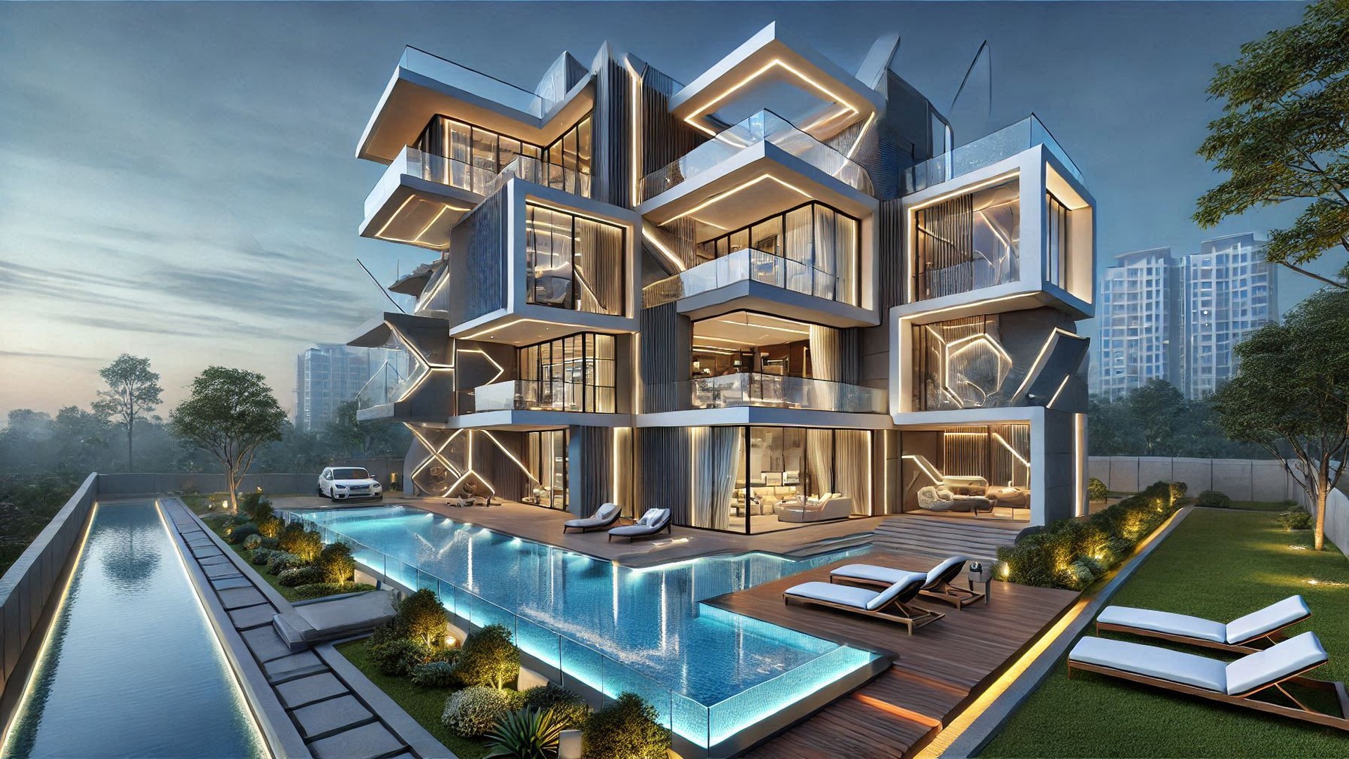 High-Tech-Architekturstil 