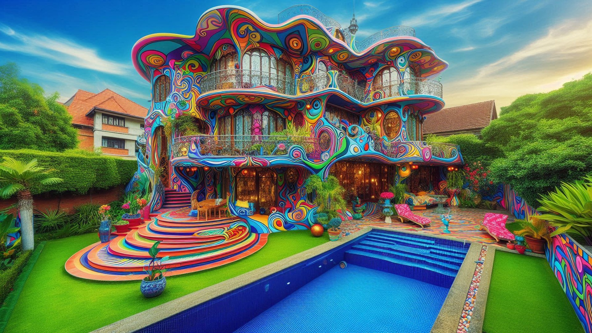 Psychodelic Architekturstil