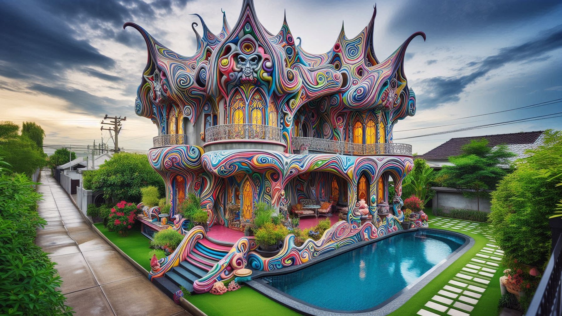 Psychodelic Architekturstil