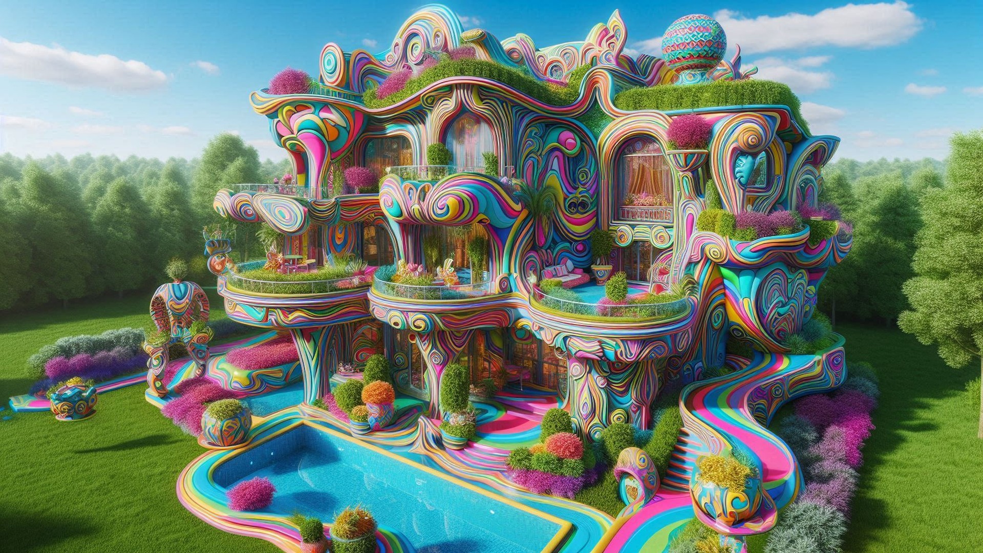 Psychodelic-Architekturstil 