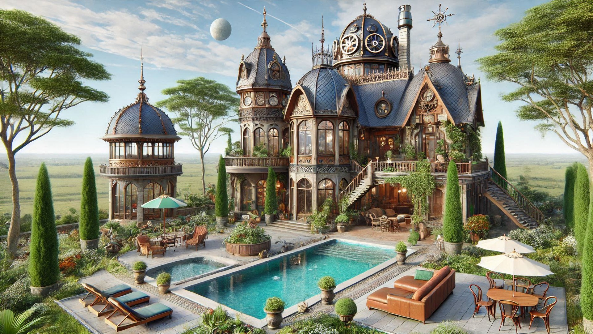 Steam-Punk-Architekturstil