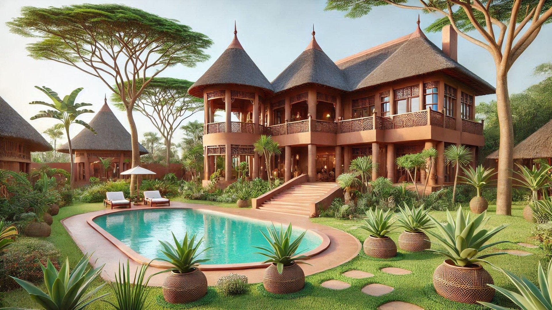 Sub-Saharan-African-Architekturstil 