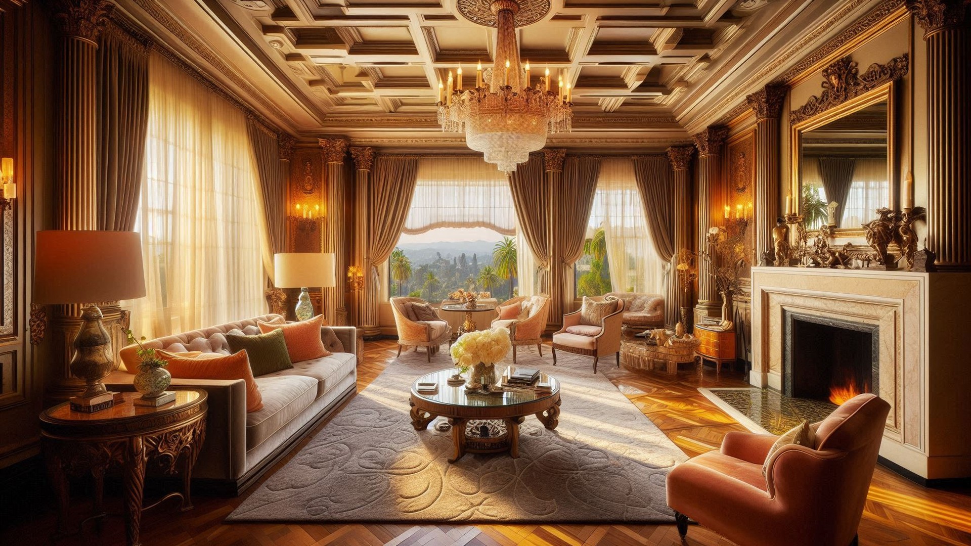 Hollywood Regency Interior Design