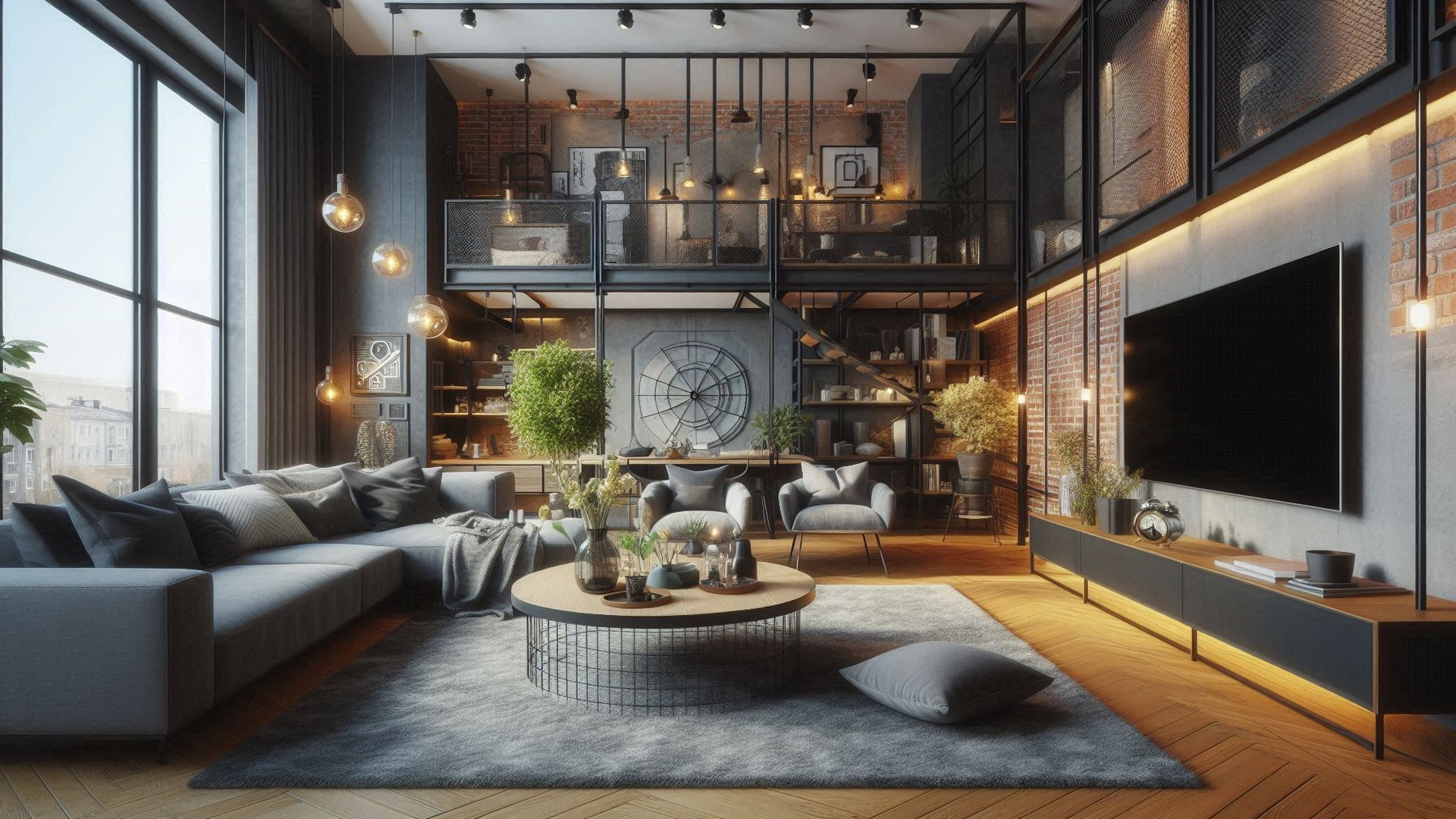 Neo-Industrial Interior Design
