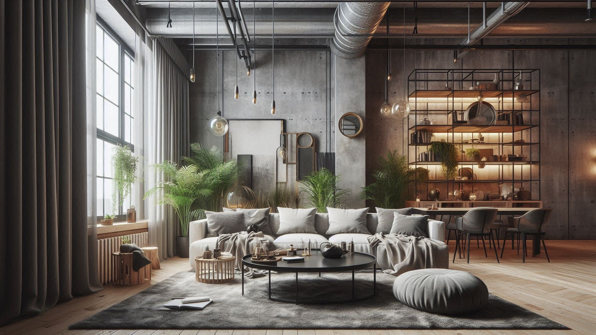 Neo-Industrial Interior Design