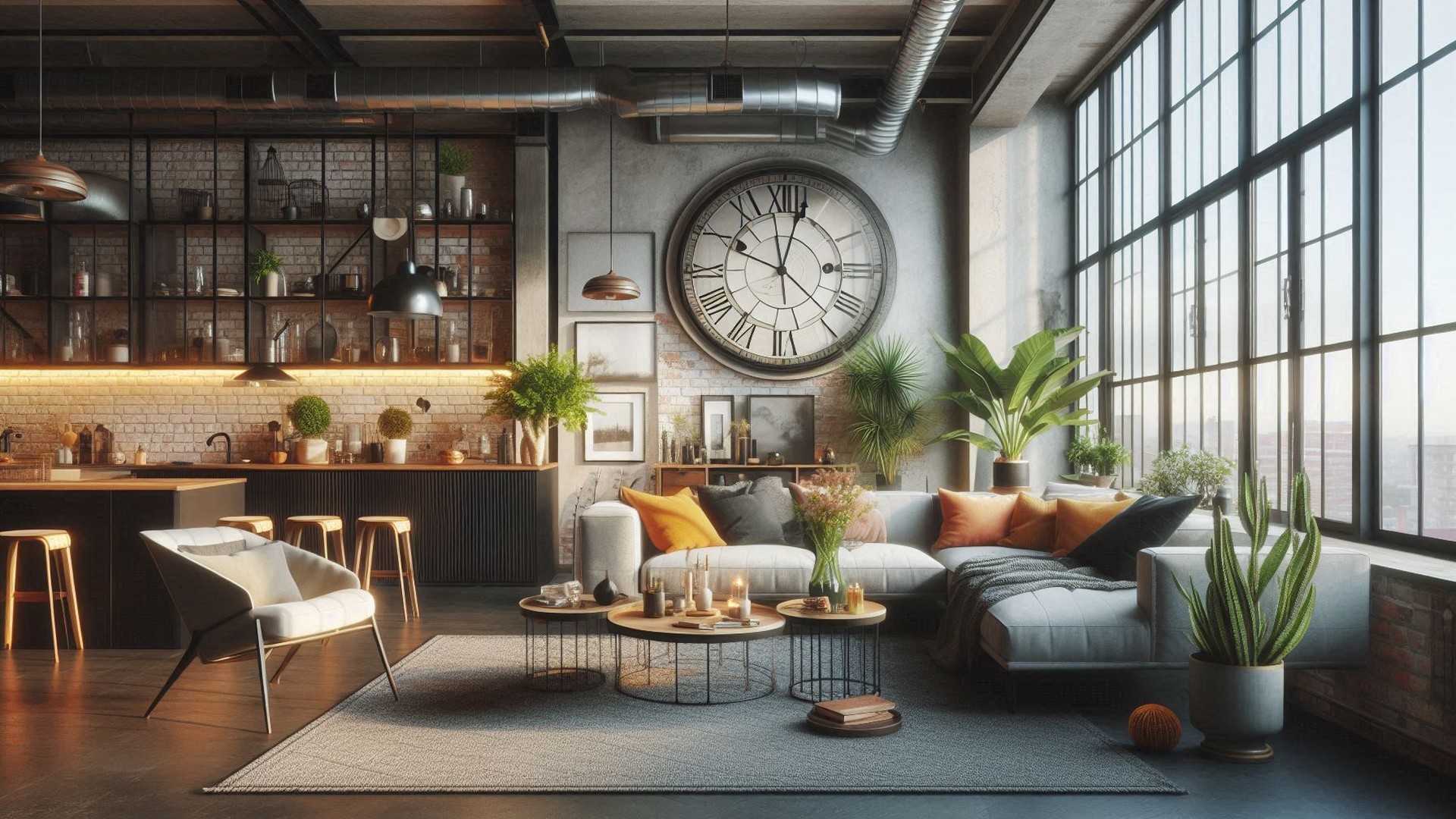 Neo-Industrial Interior Design
