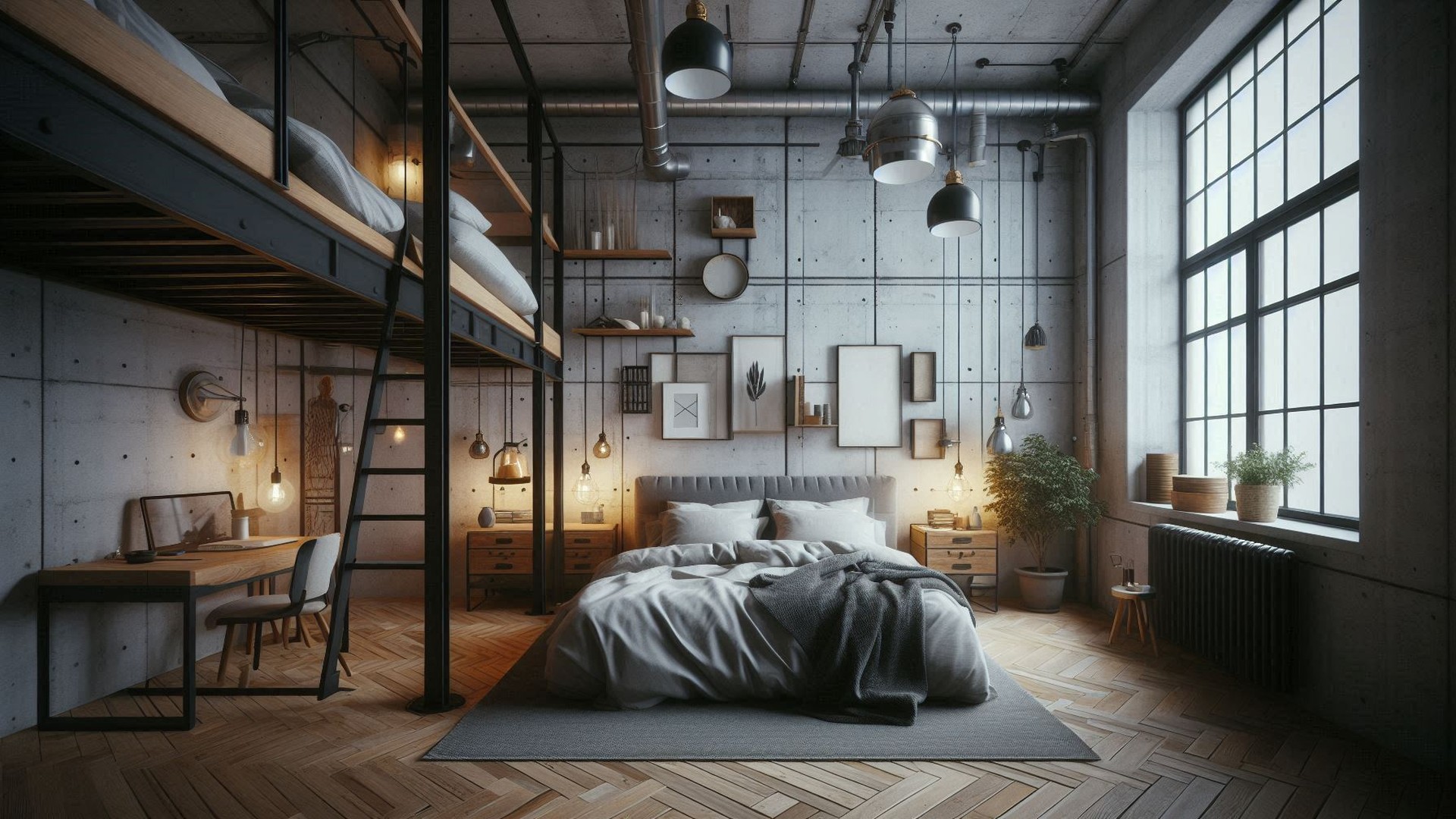 Neo-Industrial Interior Design