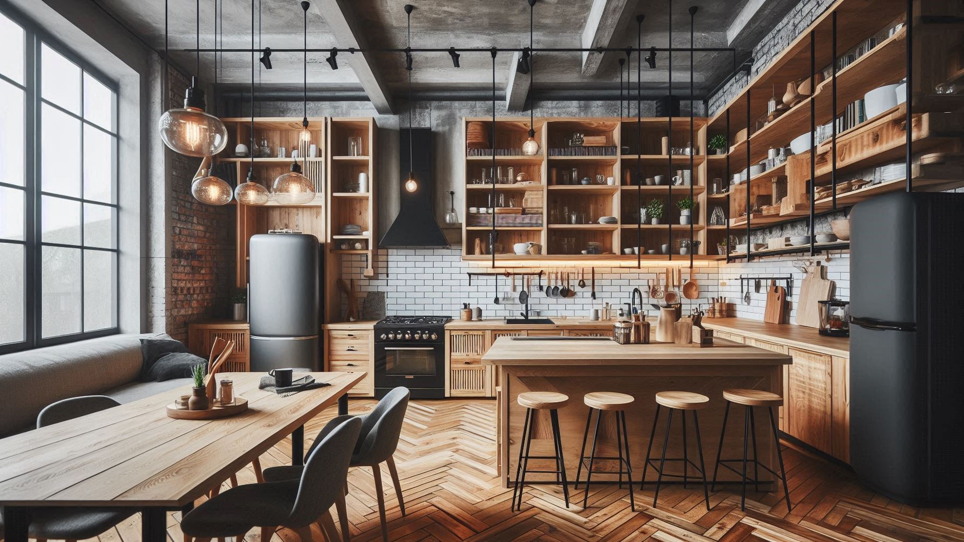 Neo-Industrial Interior Design