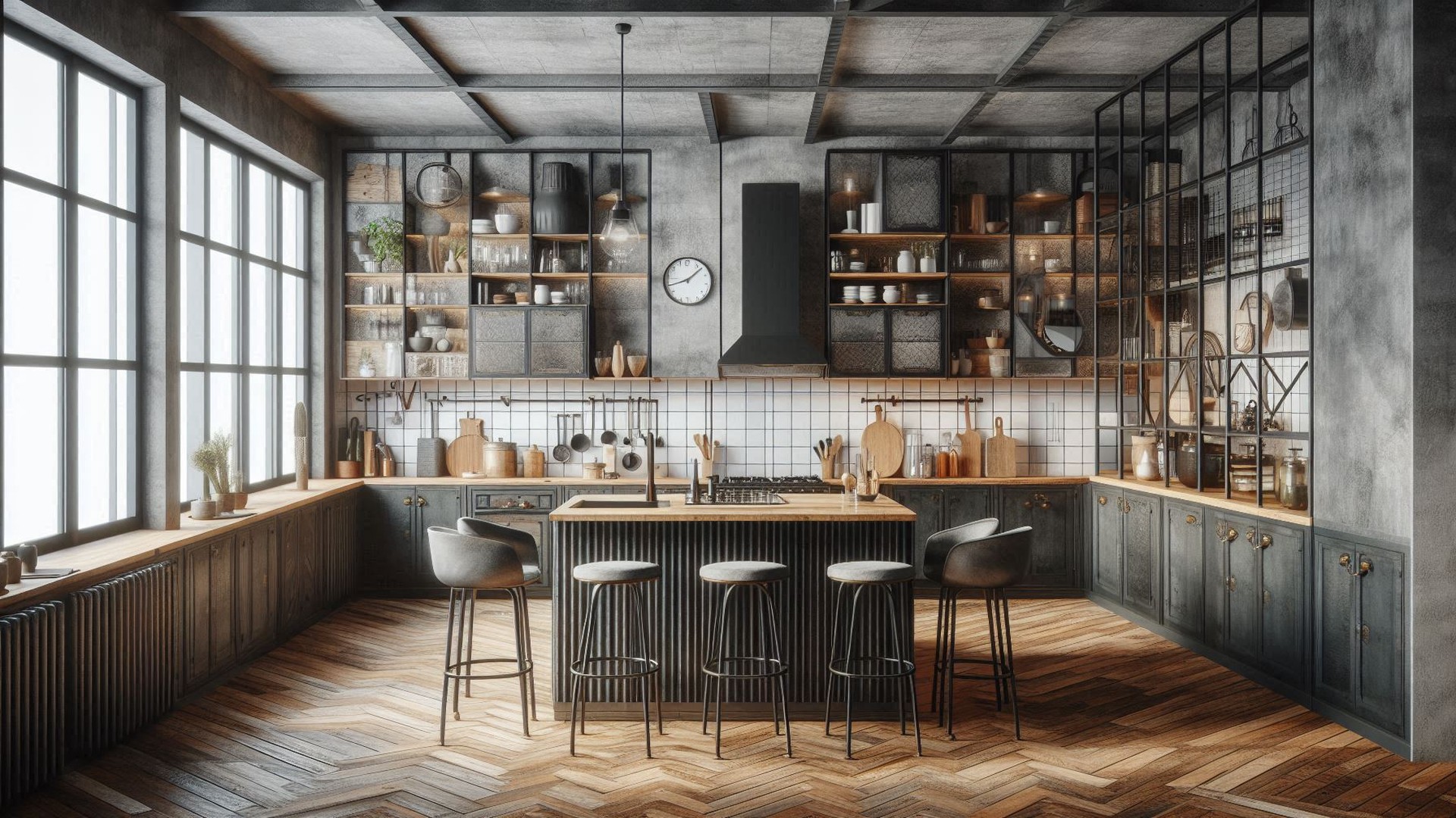 Neo-Industrial Interior Design