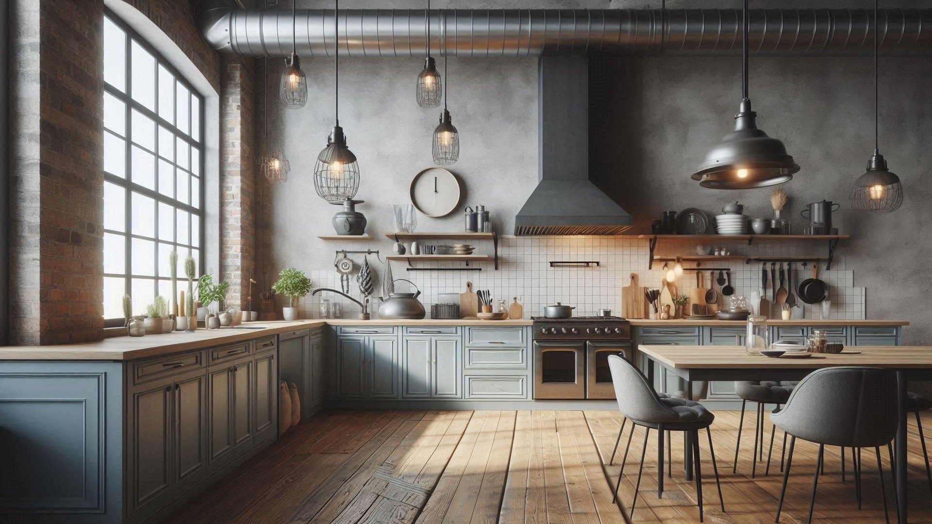 Neo-Industrial Interior Design