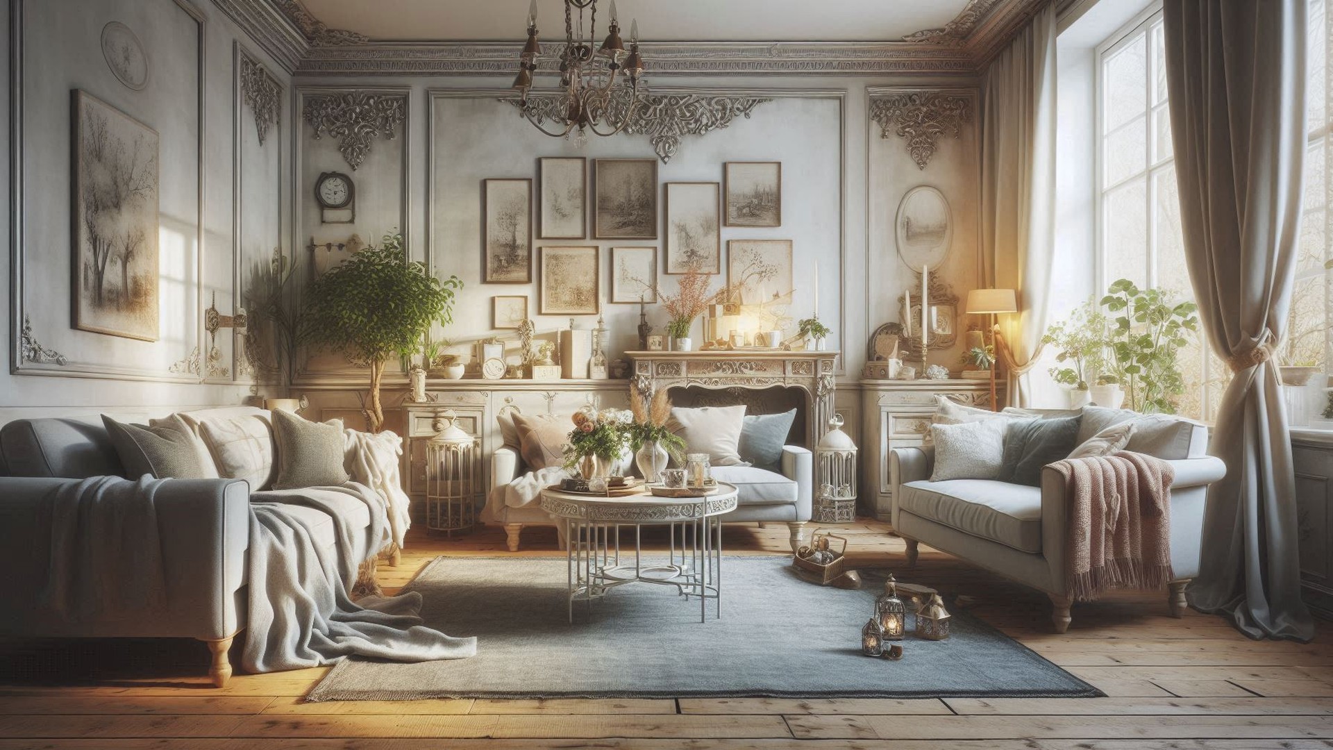 Shabby-Chic Interior Design