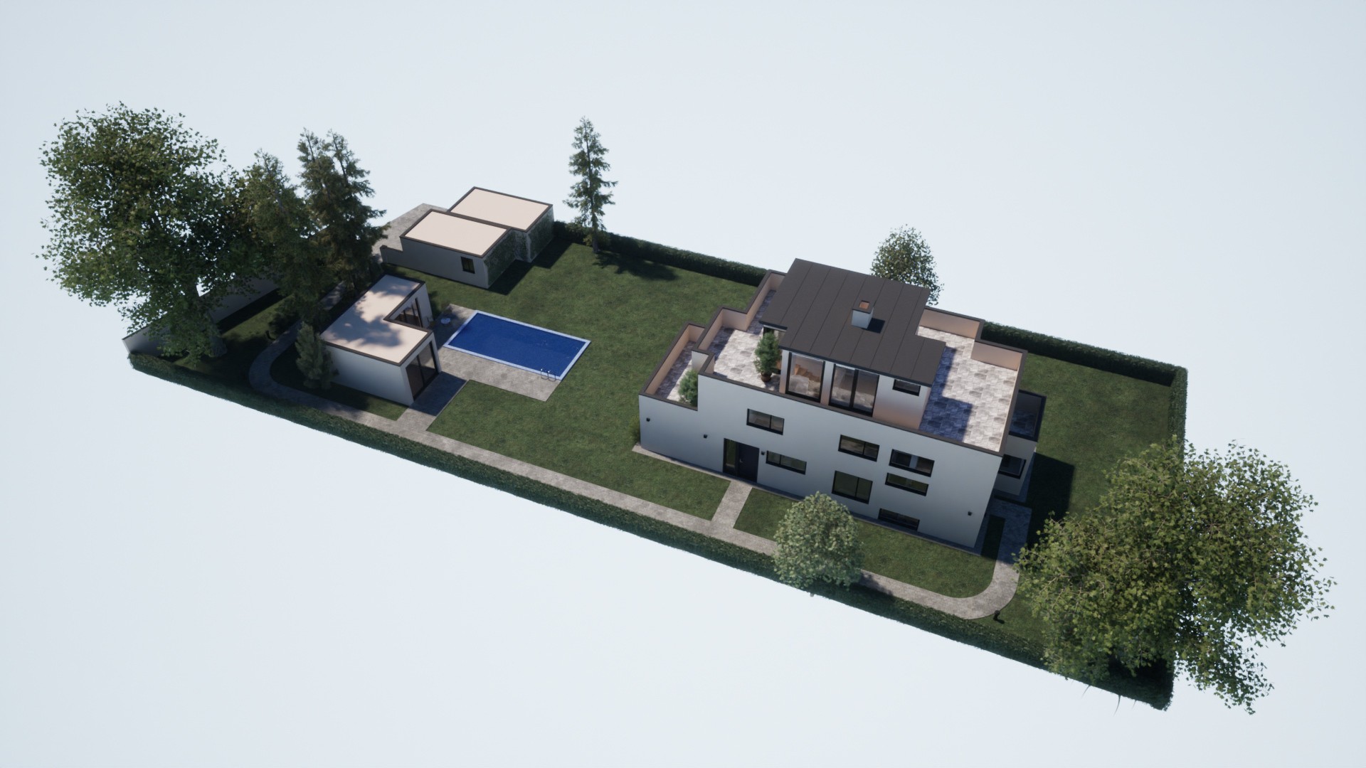 Architekturvisualisierung Illustration