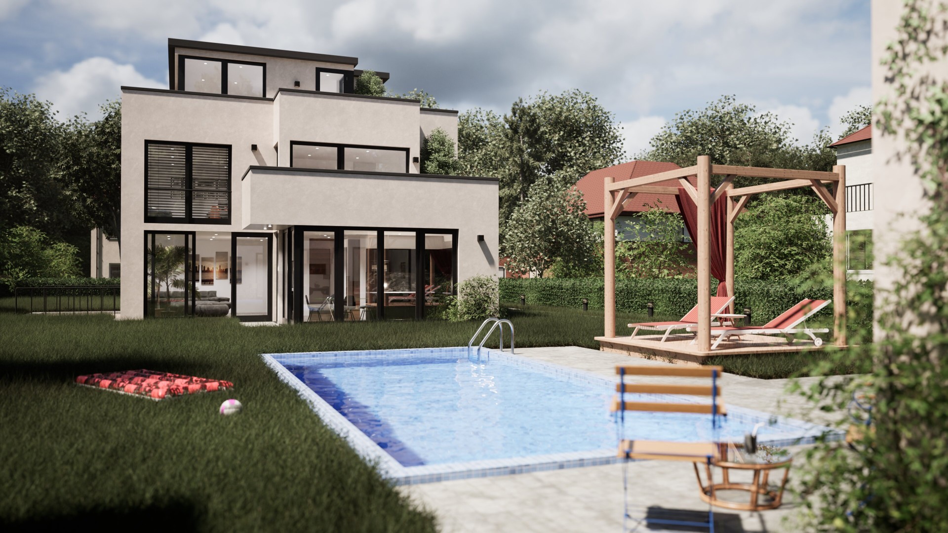 Duplexhaus Finale Visualisierung