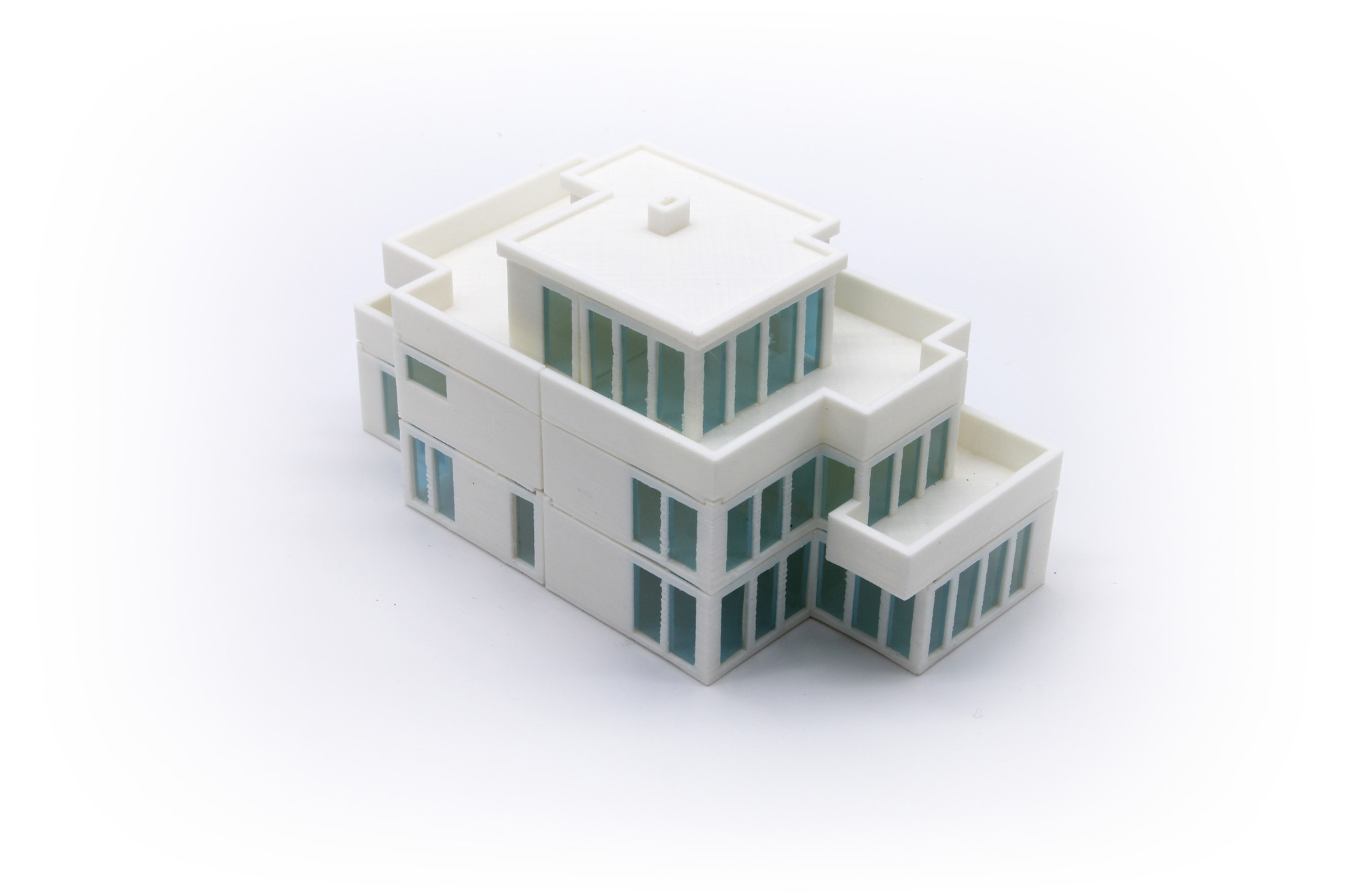 Duplexhaus als 3D-Druck