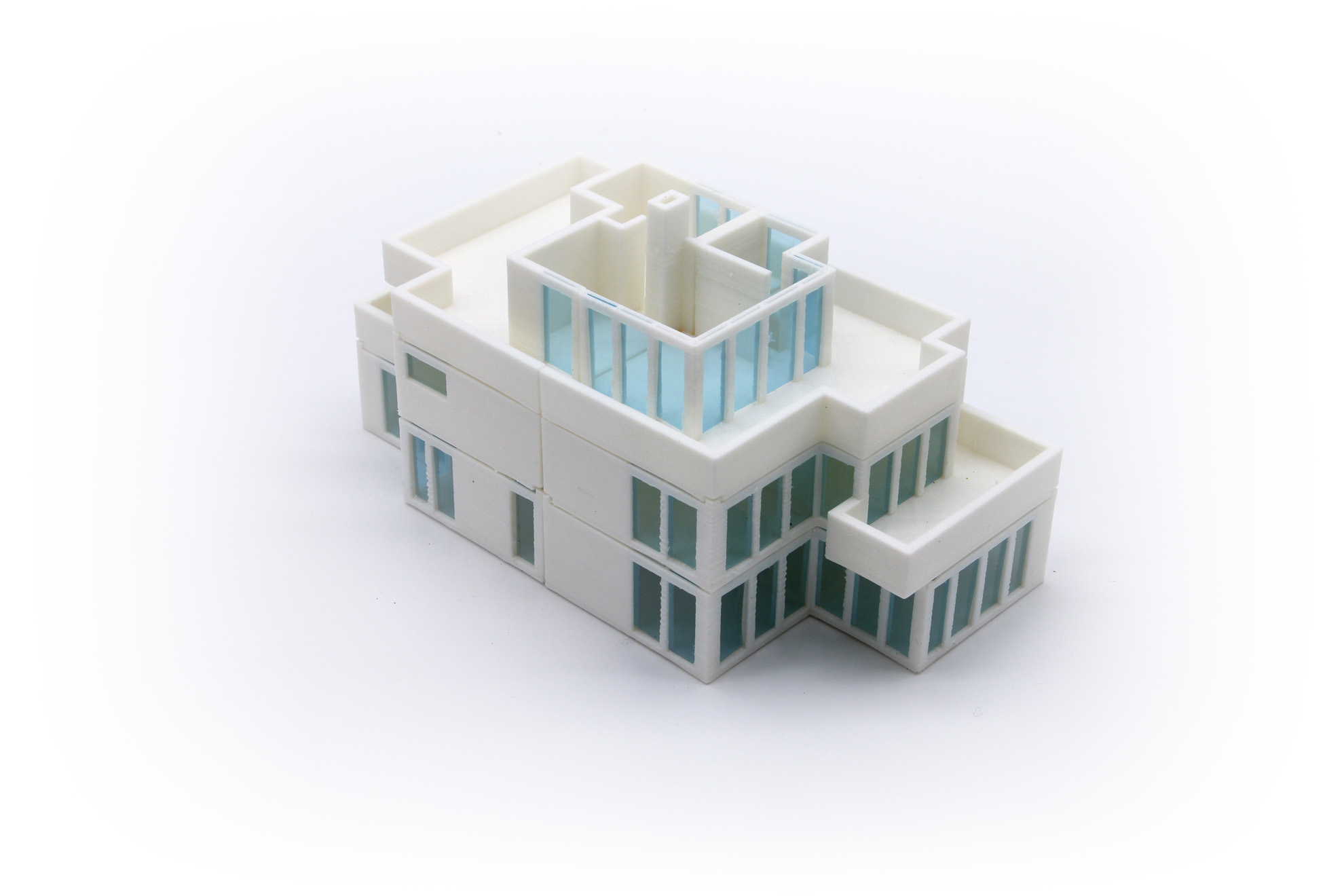 Duplexhaus als 3D-Druck