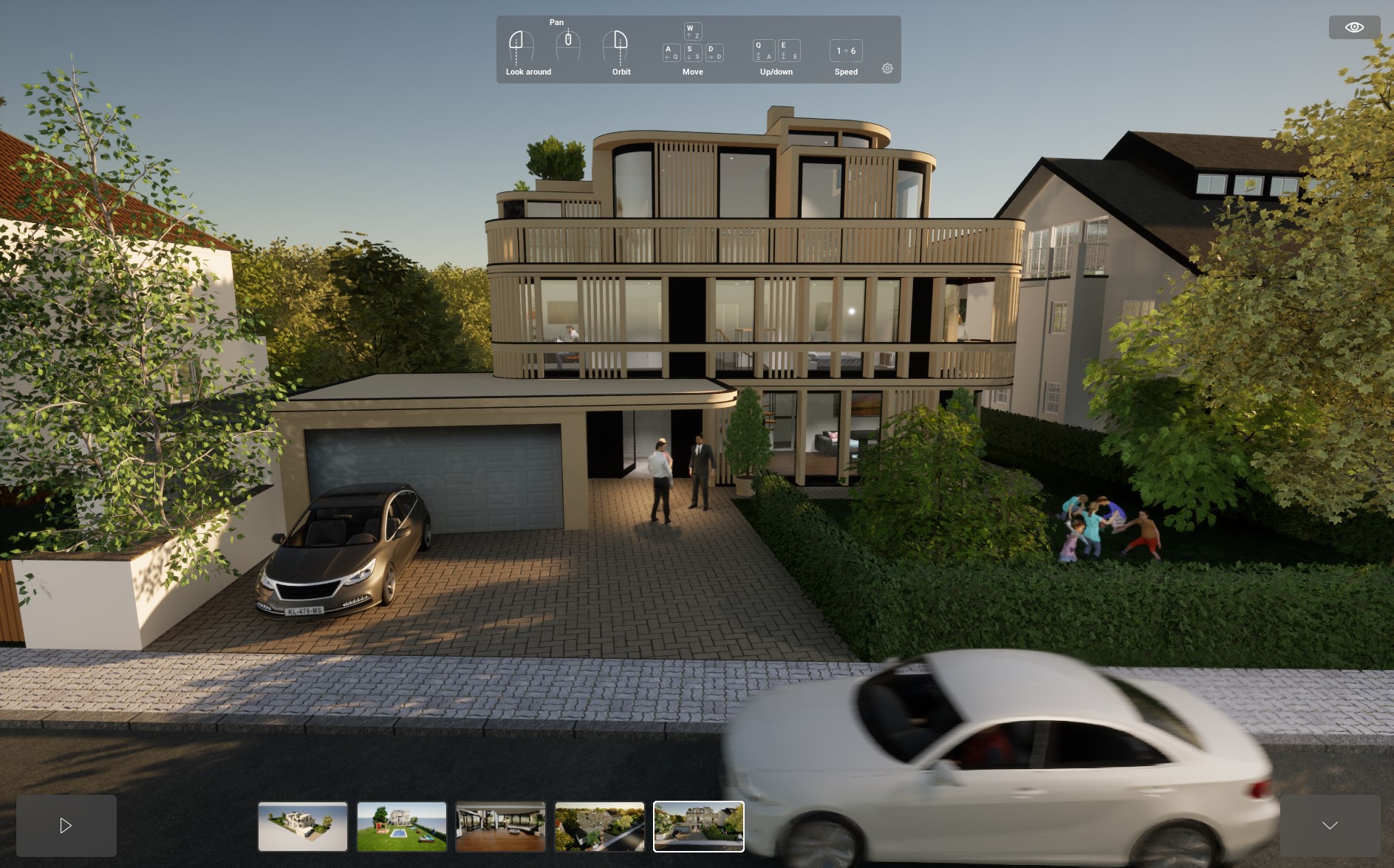 Architekturvisualisierung als Desktop-Spiel + Life 