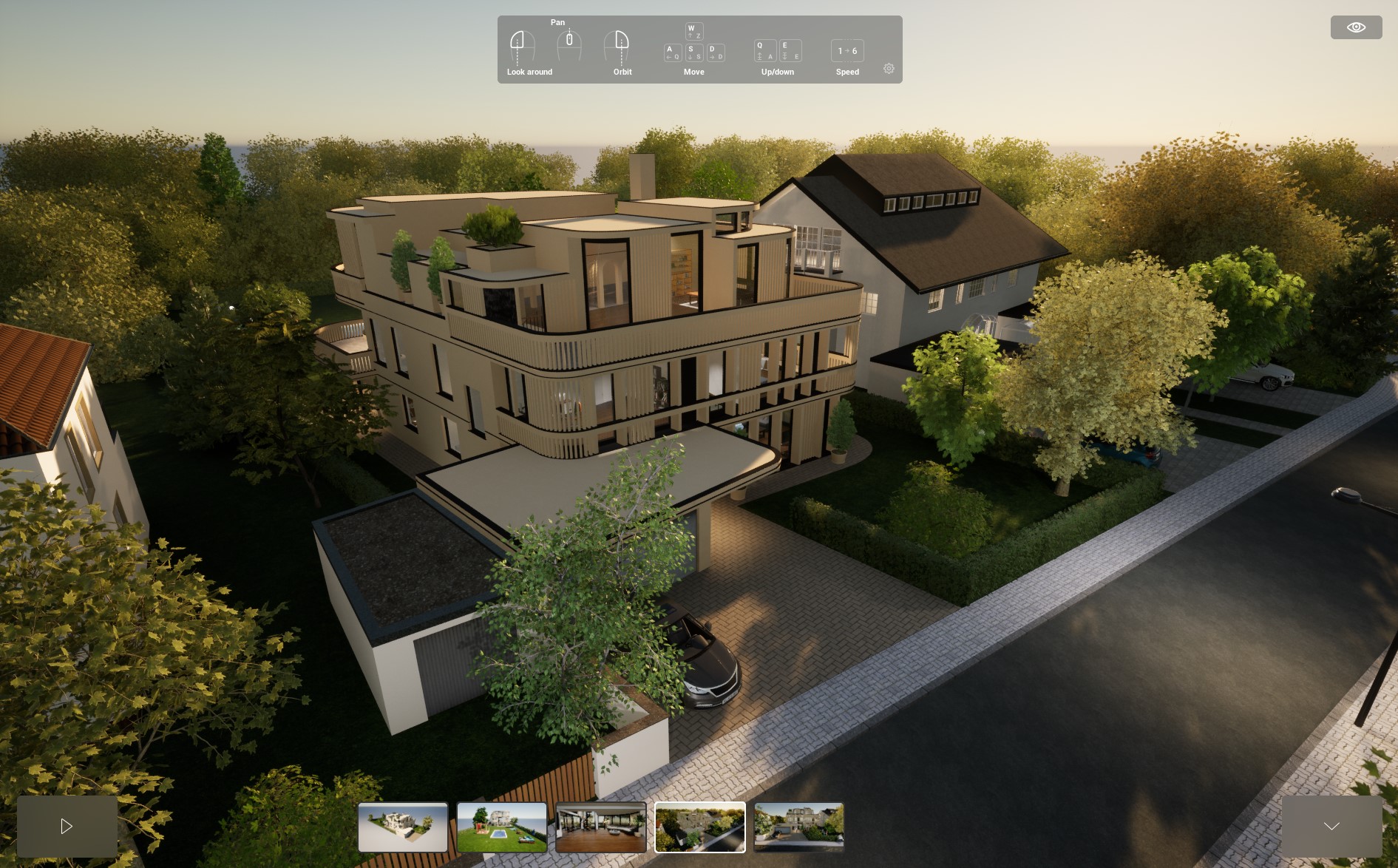 Architekturvisualisierung als Desktop-Spiel + Neighbourhood 