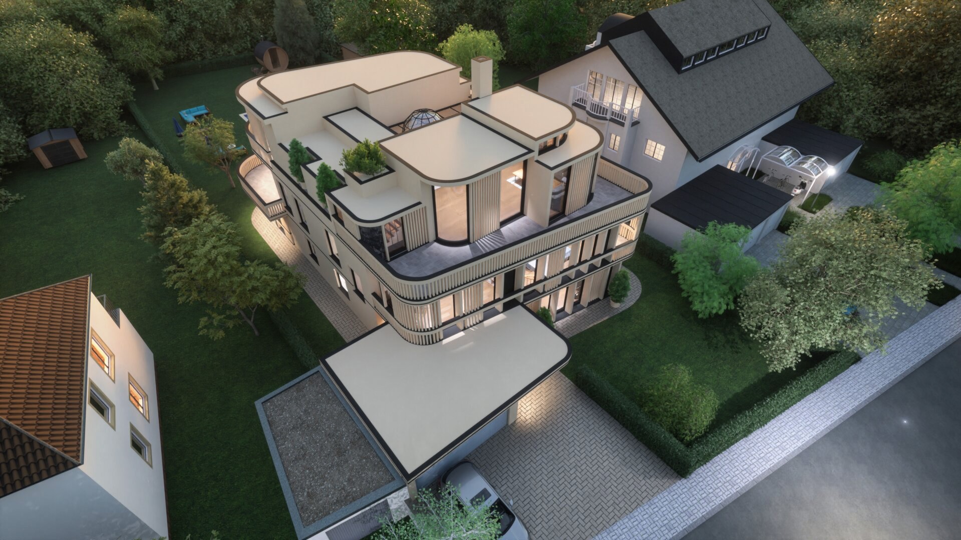 Villa Finale Visualisierung