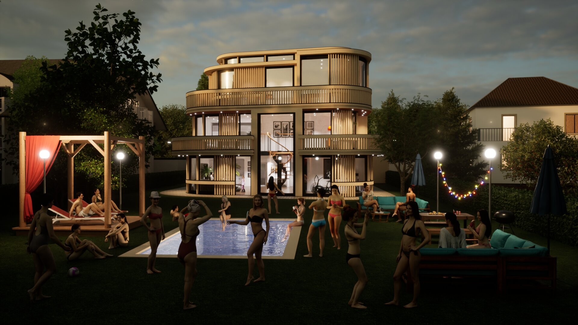 Villa Finale Visualisierung